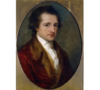 EfeMir Stampa Vintage Stampe D'Epoca Dipinti famosi Johann Wolfgang von Goethe di Angelica Kauffmann per l'arredamento del soggiorno 60x90cm