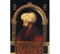 EfeMir Stampa Vintage Stampe D'Epoca Dipinti famosi Sultano Maometto II. di Bellini per l'arredamento del soggiorno 60x90cm