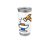 Efesto dio greco del fuoco - Crafting - Smithing Bicchiere termico in acciaio inox doppia parete