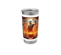 Efesto dio greco del fuoco - Crafting - Smithing Bicchiere termico in acciaio inox doppia parete