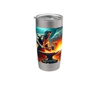 Efesto dio greco del fuoco - Crafting - Smithing Bicchiere termico in acciaio inox doppia parete