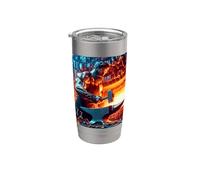 Efesto dio greco del fuoco - Crafting - Smithing Bicchiere termico in acciaio inox doppia parete