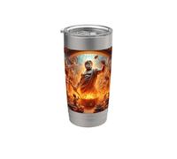 Efesto dio greco del fuoco - Crafting - Smithing Bicchiere termico in acciaio inox doppia parete