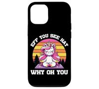 Eff You See Hay Why Oh You Unicorn Fun Custodia per iPhone 12/12 Pro