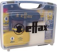 Effax, valigetta per la manutenzione delle pelle, con lucido per stivali, prodotto per la conservazione della pelle, balsamo, combinazione per la pelle Ledercombi (etichetta in lingua italiana non garantita)