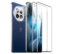 Effcotuo 2 Pezzi Pellicola per OnePlus 13 5G Vetro Temperato 2 Pezzi Pellicola Fotocamera Durezza 9H Senza Bolle AntiGraffio Protettiva