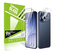 Effcotuo 2 Pezzi Pellicola per OPPO Reno 15 5G Vetro Temperato 2 Pezzi Pellicola Fotocamera Durezza 9H Senza Bolle AntiGraffio Protettiva
