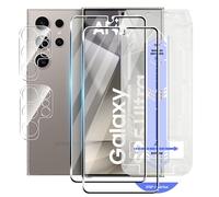 Effcotuo 2 Pezzi Pellicola per Samsung Galaxy S25 Ultra Vetro Temperato 2 Pezzi Pellicola Fotocamera Durezza 9H Senza Bolle AntiGraffio Protettiva