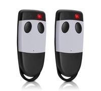 Effdrdfs Telecomando Cancello, Telecomando Porta Garage 433,92MHz, Telecomando per Cancelli 2 Canali, Compatibile con Telecomandi S449 QZ2, S449 QZ4, 2 Pezzi