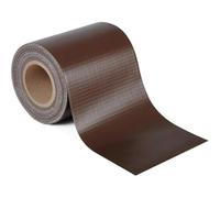 EFFE Fasce PVC frangivista con 20 Clip | Barriera per recinzioni Marrone