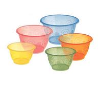 Effe2cart Coppetta Coppa Gelato in Plastica Colore Rosa 160 CC 50 pz.