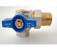 Valvola a squadra per collettori con presa frontale dx 1 Effebi