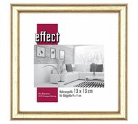 Effect Bilderrahmen Effetto cornici 782523 Parete Profilo del Telaio 20, Legno, 13 x 13 cm, Oro