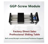 Effective Length 50mm-400mm Ball Screw Linear Rail Guide Slide Stage Actuator CNC Motion Table Motorized WITHOUT Stepper electronic starter NWPNLXEA(1204 ballscrews,100mm)