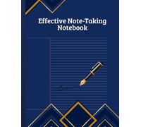 Effective Note-Taking Notebook: Organize Your Information with 3 Sections - Perfect for Studying, Work, and Personal Development
