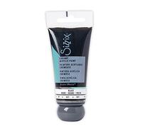 Effectz, vernice acrilica cremosa opaca nera, 60 ml