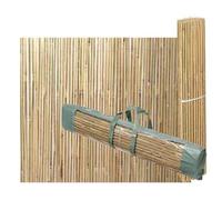 EffeDecor Arella Bamboo da Esterno Rilegata con Filo Metallico Canniccio Cannette Oscurante Canne Ø6÷16 mm Frangivista Ideale per Balcone,Terrazzo,Giardino Varie Dimensioni (1x3 MT)