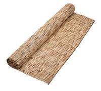 Effedecor Arella Bamboo da Esterno Rilegata con Filo Nylon Cannette Canniccio Ombreggiante Da Giardino Terrazzo Balcone Recinzione Decorativa In Canna 4 a 6 mm Varie Dimensioni (2x5 MT)
