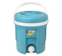 EffeDecor Dispenser Borraccia Termica 4,5 LT Isolante con Rubinetto e Maniglia Termos Thermos con Coperchio Isolante Ideale per Lavoro,Spiaggia,Mare