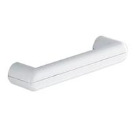 EffeDecor Porta Asciugamani Bagno da Parete Bianco in Resina Termoplastica Porta Salviette Design Moderno da Muro Montaggio Facile 30x7xh4,6 cm (Bianco, 30 cm)
