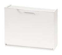 EffeDecor Scarpiera Salvaspazio Componibile Modulare in Polipropilene per Interno o Esterno 51x17xH40 (Bianco)