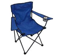 EffeDecor Sedia Sdraio Pieghevole Struttura in Metallo e Tessuto Oxford 600D Spiaggina con Braccioli Ideale per Mare,Spiaggia,Campeggio 82x52xH81 cm