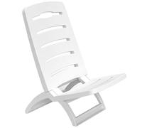 EffeDecor Spiaggina Mare Pieghevole Portatile in Polipropilene Sdraio Richiudibile Ideale per Spiaggia,Piscina,Campeggio,Balcone Made in Italy 37x55xh65 cm