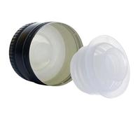 EffeDecor - Tappi a Vite Prefilettati Verde con Salvagoccia Anti Rabbocco per Bottiglie Olio Ø31,5 mm (Set da 100 Pezzi)