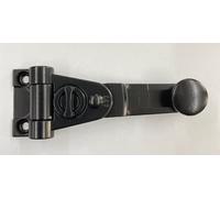effedielle AGB LEVA CORTA SPAGNOLETTA NERA 180G ZVN NORMALE-CHIUSURA PER BALCONI E FINESTRE-LEVA SPAGNOLETTA RIDOTTA