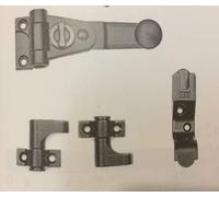 effedielle® CONFEZIONE BASE SPAGNOLETTA IN KIT AGB 2 ANTE MANIGLIA CHIUSURA SPAGNOLETTA.