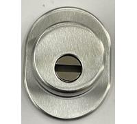 effedielle DEFENDER-Boccola di protezione universale sicurezza esterna accessorio originale ATRA-DIERRE per serrature a cilindro europeo completa di mostrina e viti interasse 31