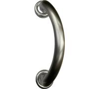 effedielle® MANIGLIONE IN OTTONE PER PORTA-PORTONE (CLASSIC, OTTONE CROMO SATINATO)