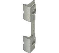 effeff 118.1300011 40 118, Acciaio zincato, Argento, Serie 118.130 FaFix, 45 x 13,4 x 7,9 mm