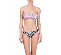 Effek Bikini Fascia Perline Marrone Rosa Donna M
