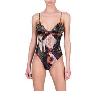 Effek Costume Intero Fiori Verde Donna S