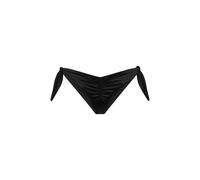 Effek Costume Slip Con Lacci Raso Nero Donna S