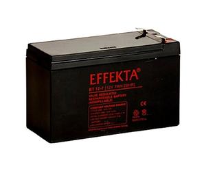 Effekta - Batteria/batteria BFL/BT12 - 7 plomo-polar impermeabile al gas 12 V 7 Ah VDS, BFL/BT 12 - 7