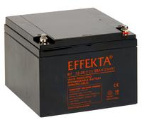 Effekta BT 12-28 Batteria AGM VRLA 12V 28Ah