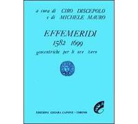 Effemeridi geocentriche 1582-1700. Geocentriche per le ore zero