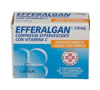 Efferalgan 20 Compresse Effervescenti 330 + 200 Mg