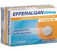 efferalgan Con Vitamina C 330 mg 20 Compresse Effervescenti