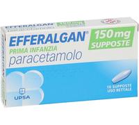 efferalgan Prima Infanzia 150 mg Paracetamolo 10 Supposte