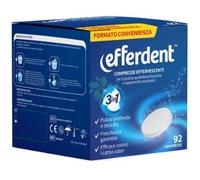 Efferdent 92 Compresse Effervescenti Pulizia Protesi e Apparecchi