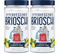 Effervescente Brioschi - Preparato granulare effervescente, rinfrescante e dissetante con squisito estratto di Limone, che allevia la sensazione di gonfiore dopo i pasti - Vaso da 200g