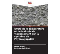 Effets de la température et de la durée de vieillissement sur la synthèse de l'hydroxyapatite