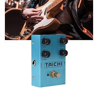 Effetti per Chitarra Elettrica Drive Pedal, Effetti per Chitarra Elettrica Drive Pedal con Effetto Stile Vintage Che Simula Effetti di Distorsione Ed Overdrive per Chitarristi (AN 38 Azzurro)