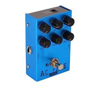 Effetti per Chitarra Elettrica Drive Pedal, Effetti per Chitarra Elettrica Drive Pedal con Effetto Stile Vintage Che Simula Effetti di Distorsione Ed Overdrive per Chitarristi (AN33 Blu)