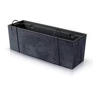 Effetto Beton Case URBI W Pot, Dimensions 580x180x195 mm, colore antracite