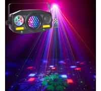 Effetto caleidoscopio Luci da festa a LED 8X3W Modello LED Luce da palco Suono attivato DJ Lazer Luce LED Luci stroboscopiche per discoteca KTV