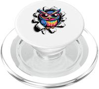 Effetto Carta Strappata Gufo Occhiali da Sole Gufi PopSockets PopGrip per MagSafe